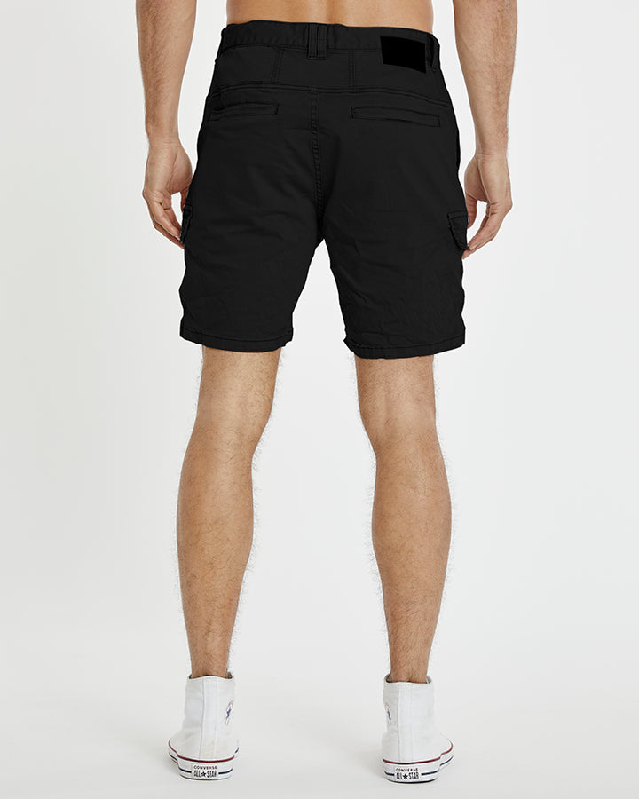 Kiss Chacey Michigan Cargo Shorts - Jet Black