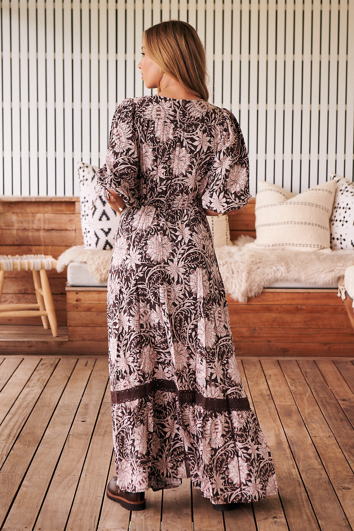 Jaase Molli Maxi Dress - Yumi Print