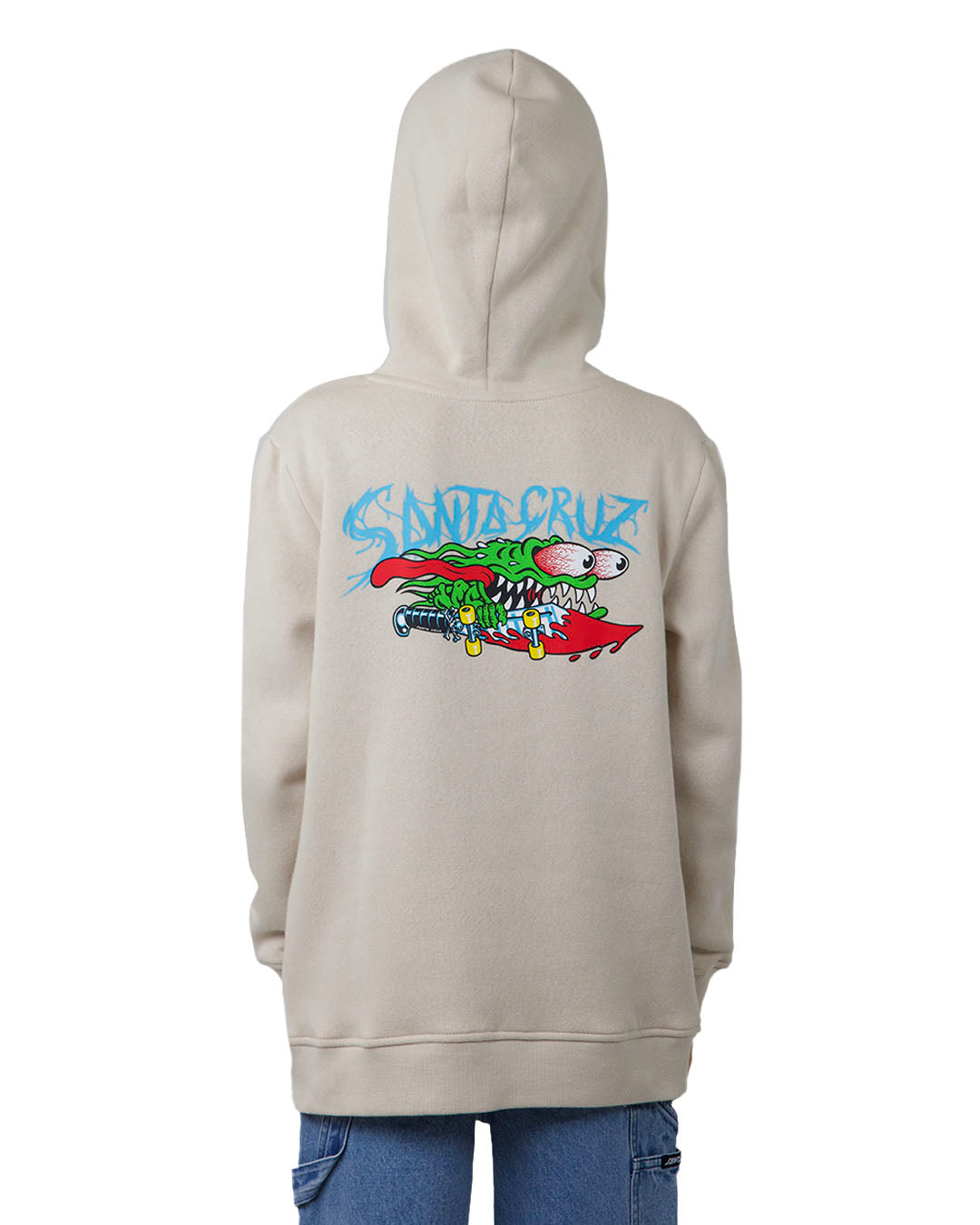 Santa Cruz Meek SC Slasher Hoody - Concrete