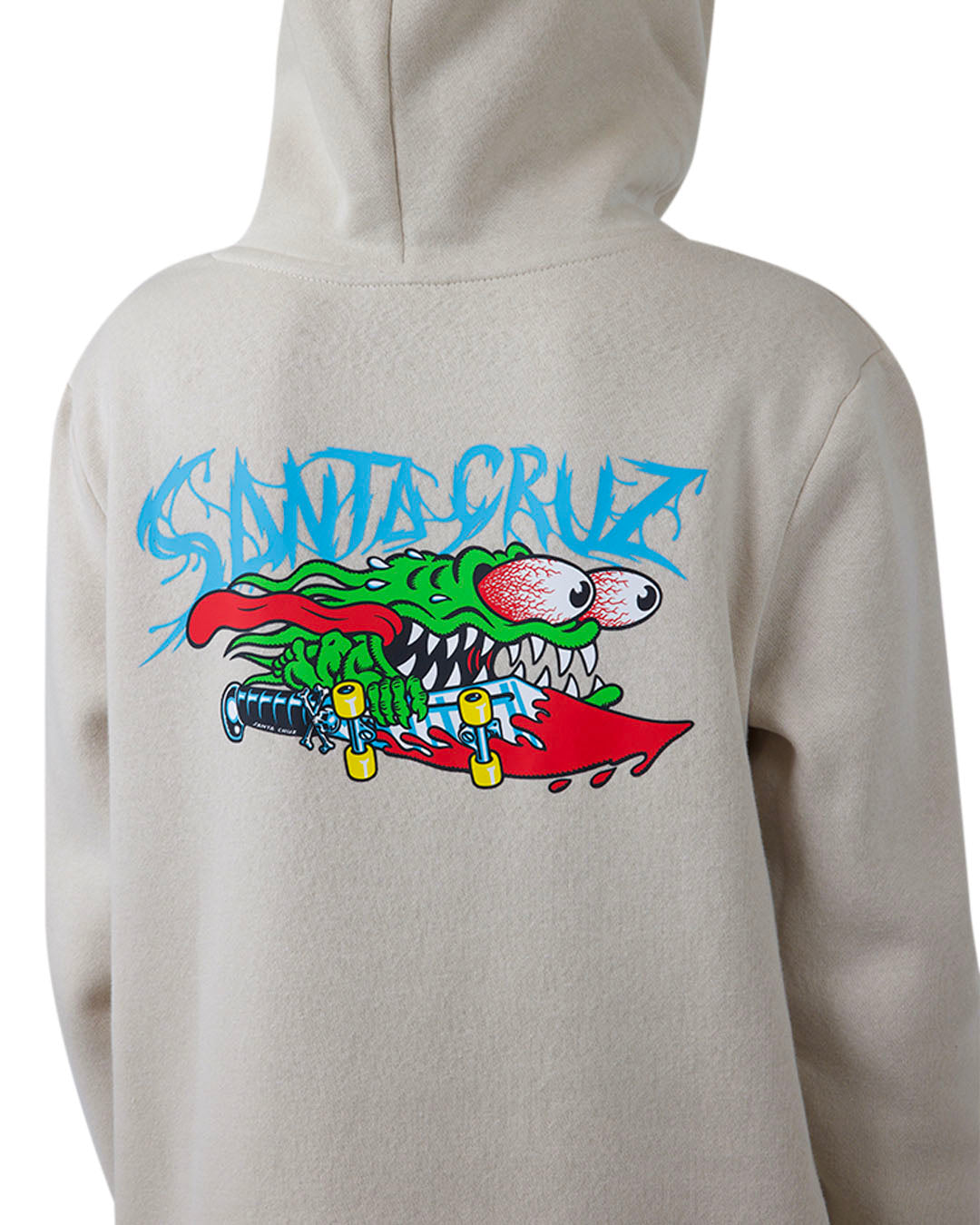 Santa Cruz Meek SC Slasher Hoody - Concrete