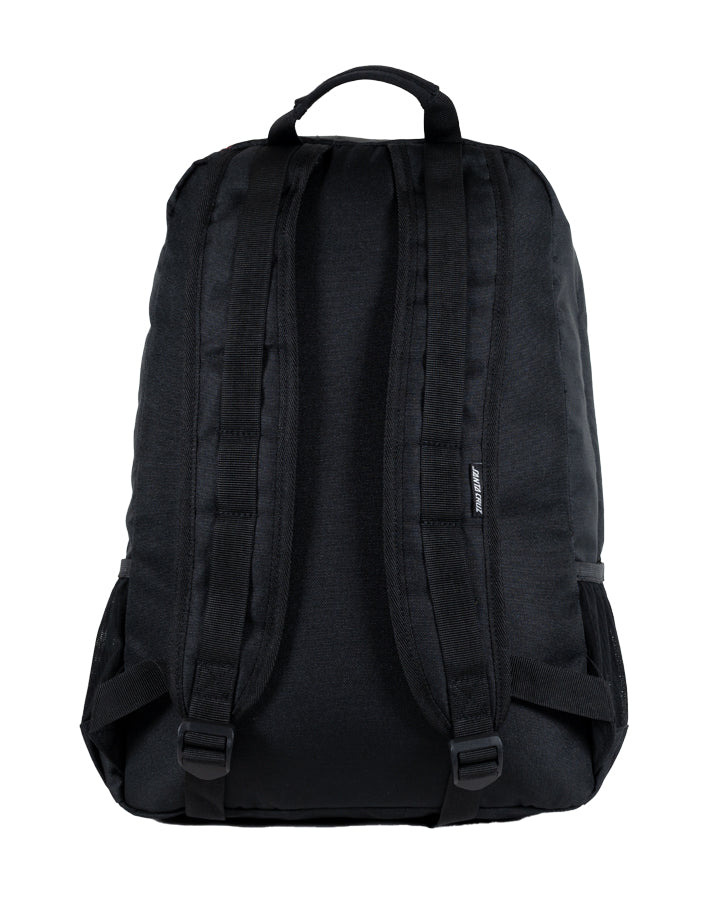 Santa Cruz Outer Ringed Checked Dot Backpack - Black