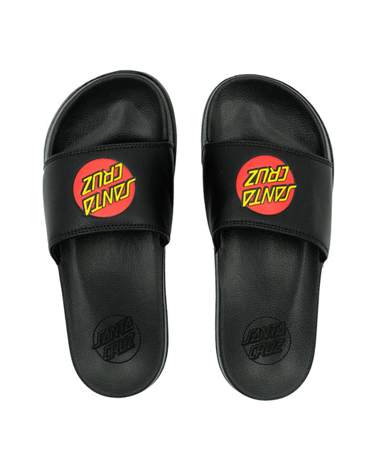 Santa Cruz Classic Dot Slides - Black