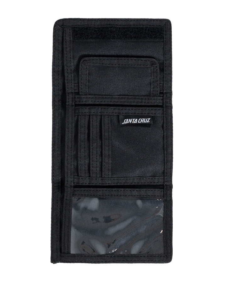 Santa Cruz Screaming Hand All Over Wallet - Black