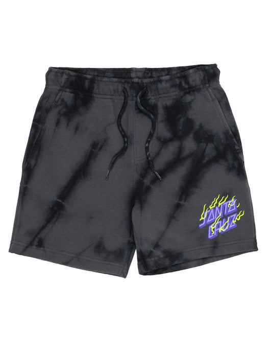 Santa Cruz Inferno Stack Track Short - Black Tie Dye