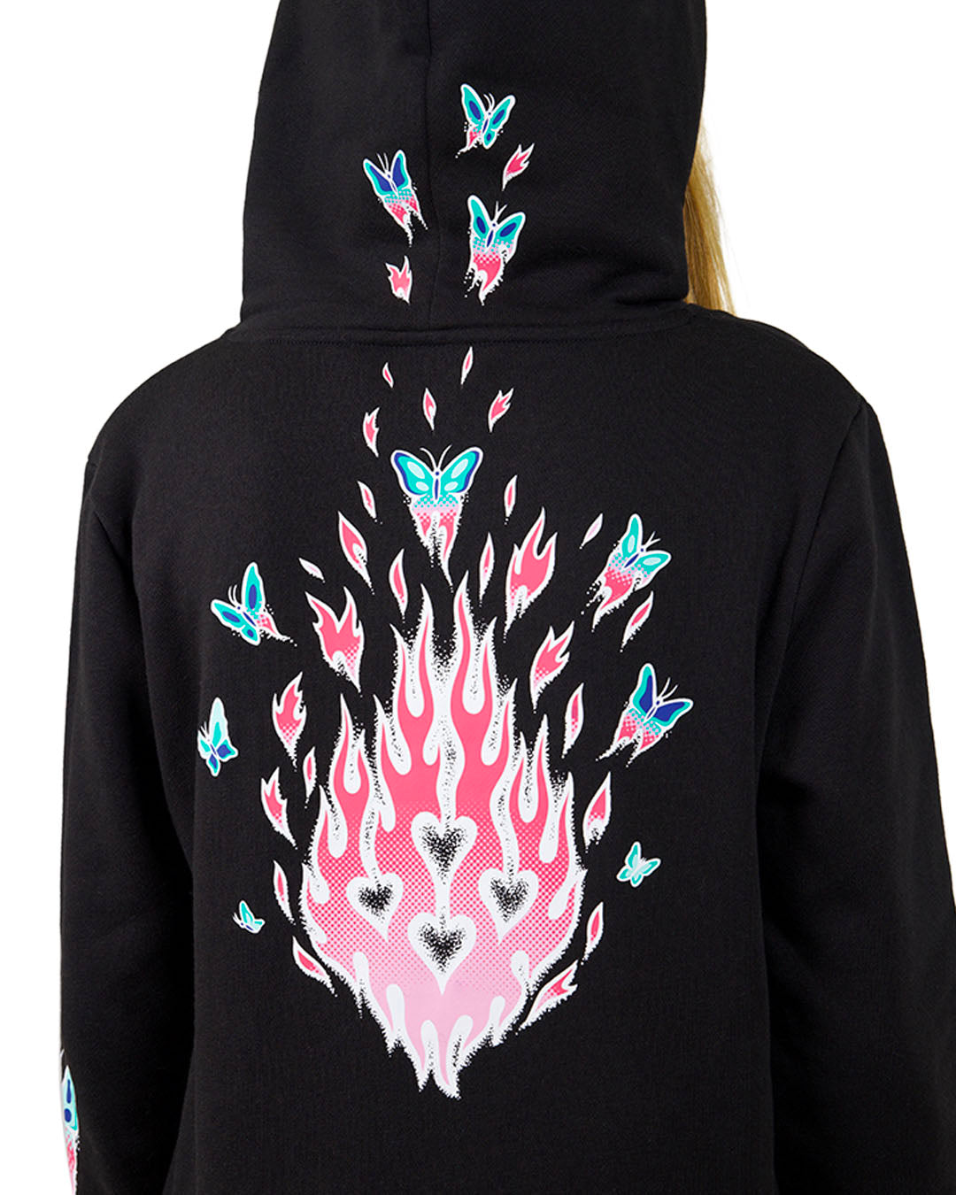 Santa Cruz ASP Paradise Fire Hoody - Black