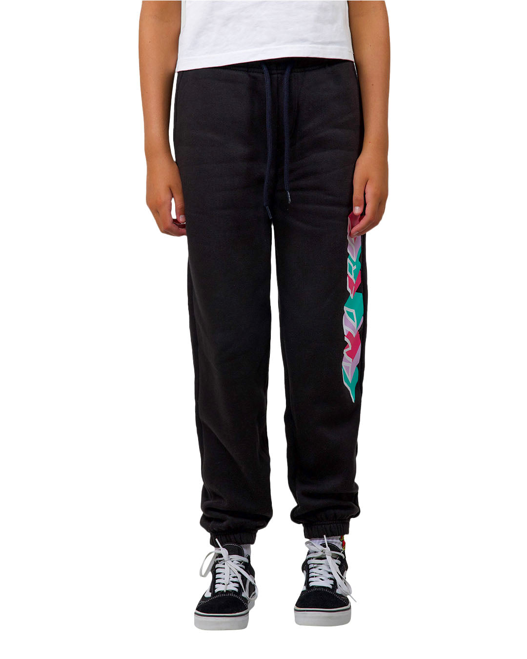 Santa Cruz Strip Block Track Pant - Black