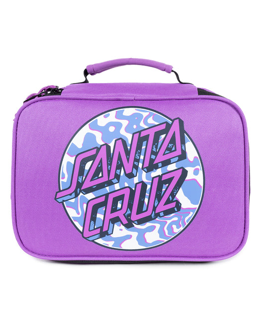 Santa Cruz Zebra Marble Opus Dot Lunch Box - Orchid