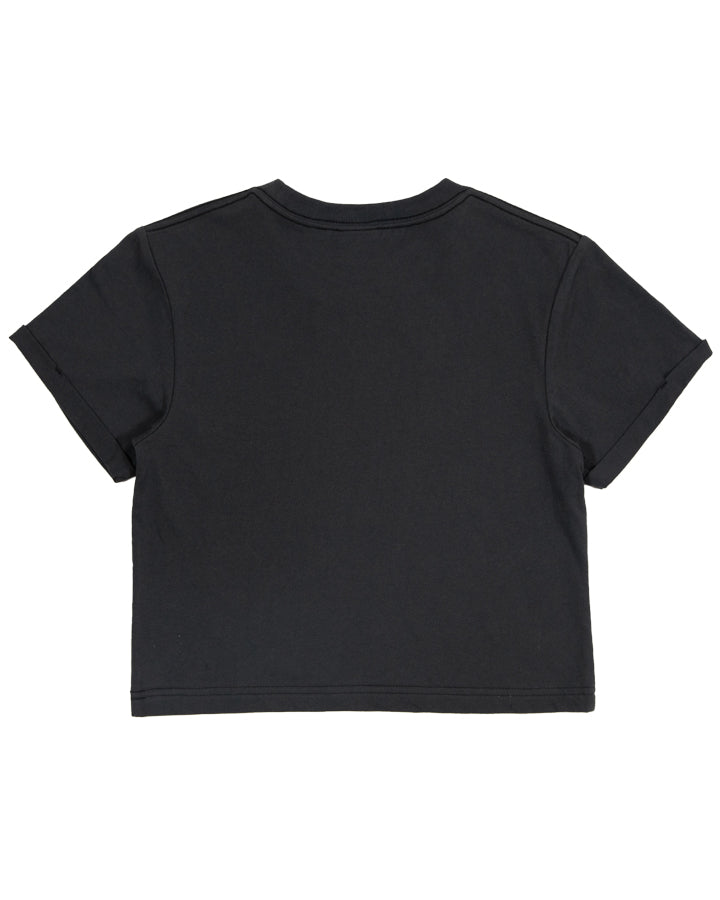 Santa Cruz Botanic Not A Dot Vintage Relaxed Tee - Washed Black