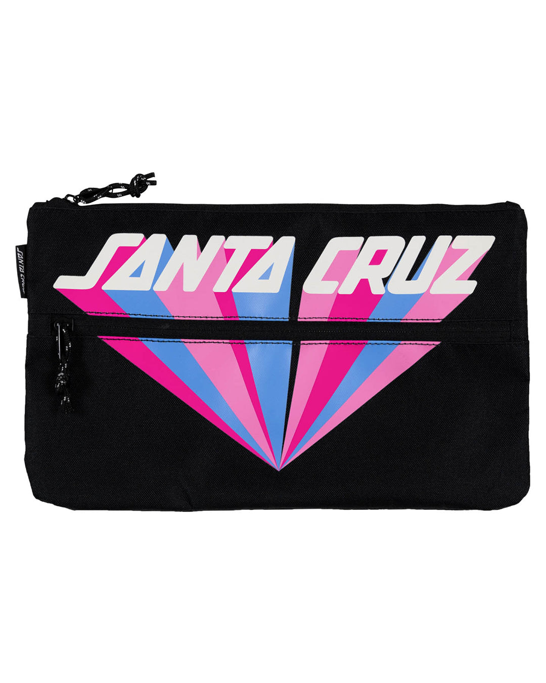 Santa Cruz Delta Strip Pencil Case - Black