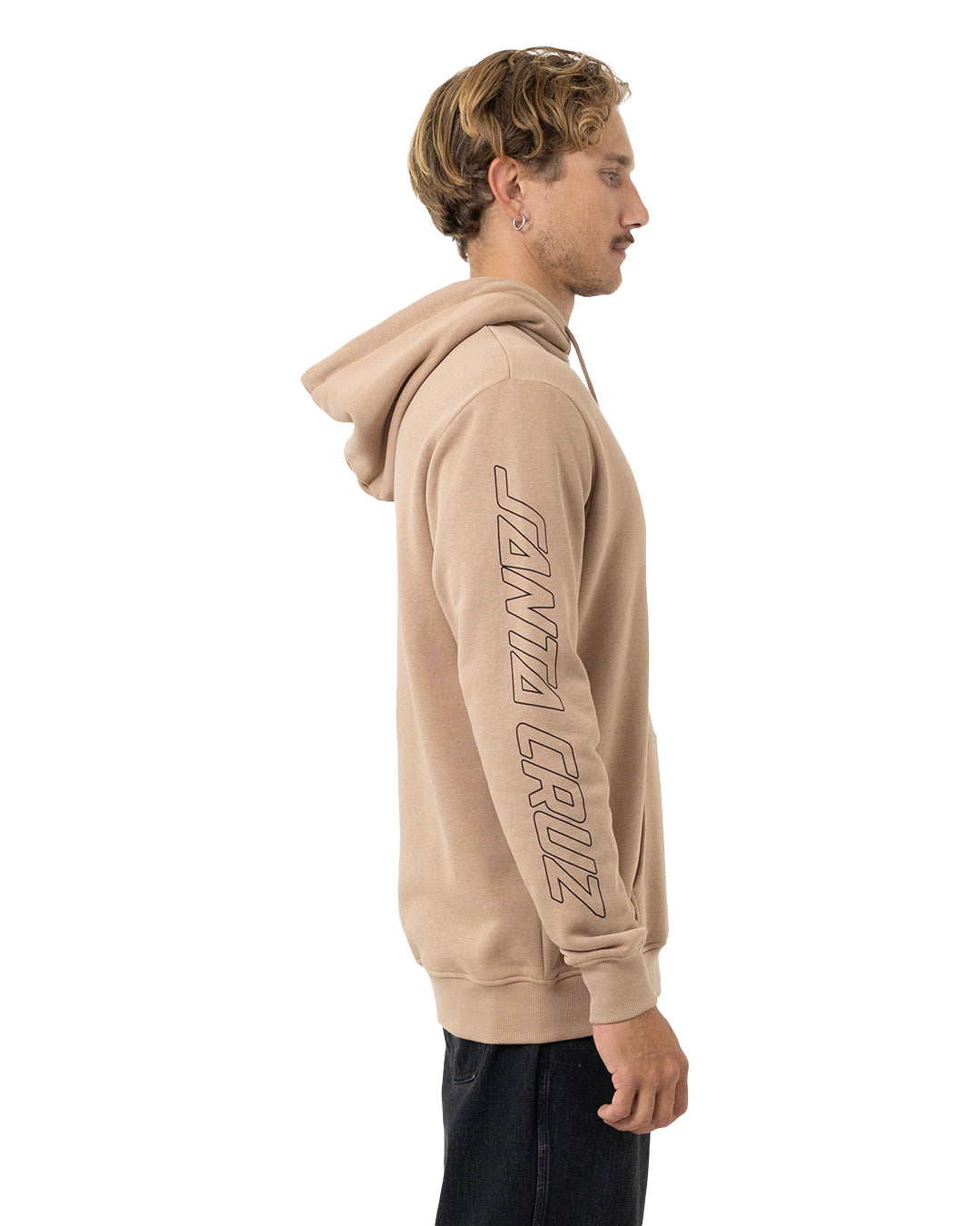 Santa Cruz Simplified Ogsc Eliminate Hoodie - Taupe