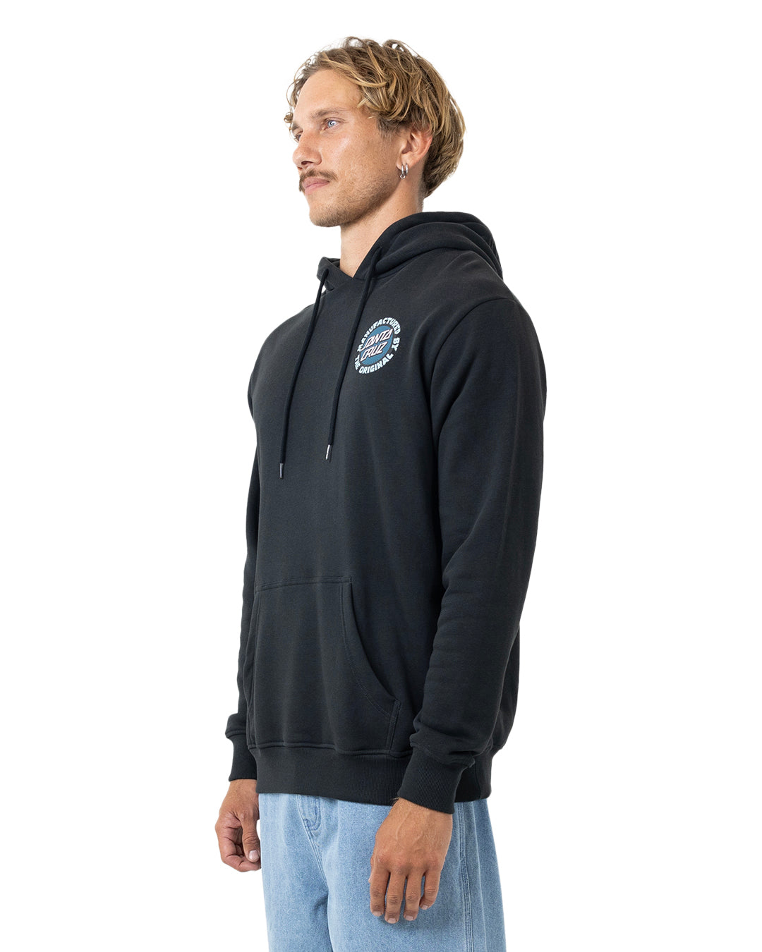 Santa Cruz Speed Mfg Dot Puff Hoody - Off Black