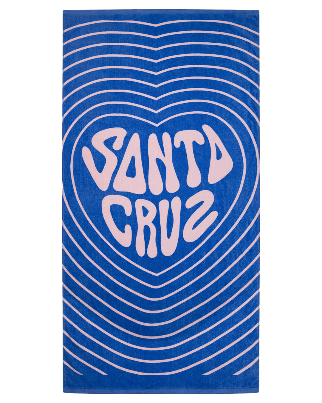 Santa Cruz Balloon Heart Beach Towel - Blue