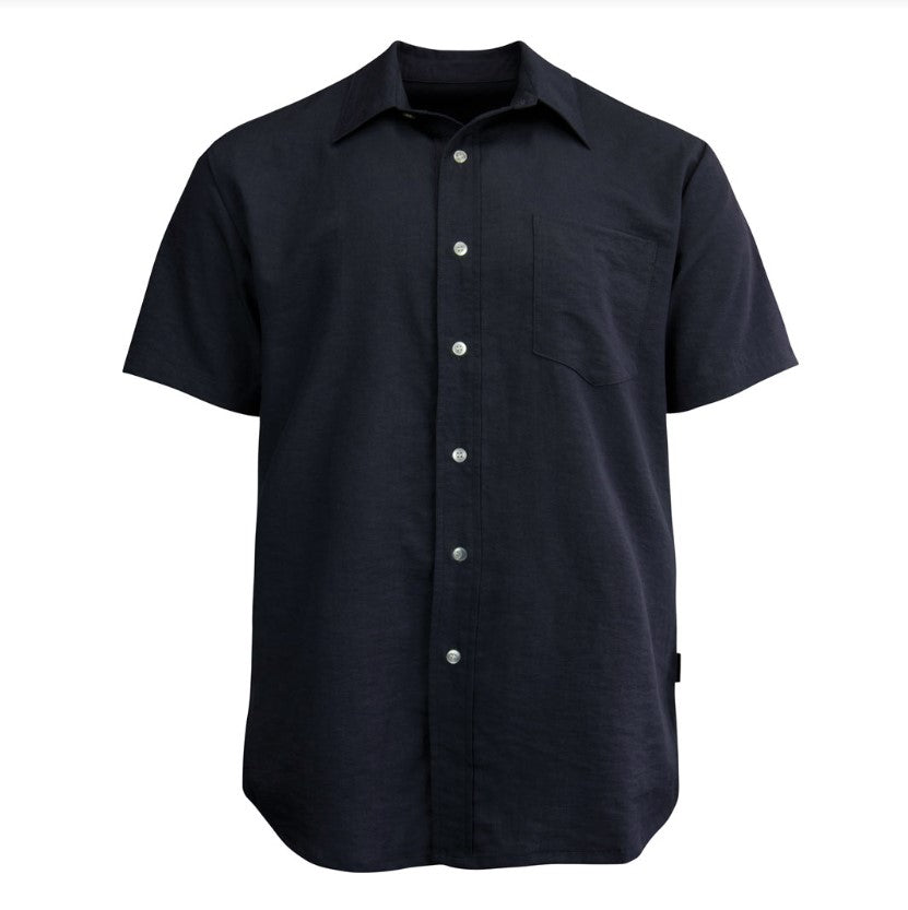 Carve Speakeasy Button Up Shirt - Black