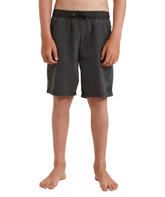 Billabong All Day Overdye Layback - Washed Black