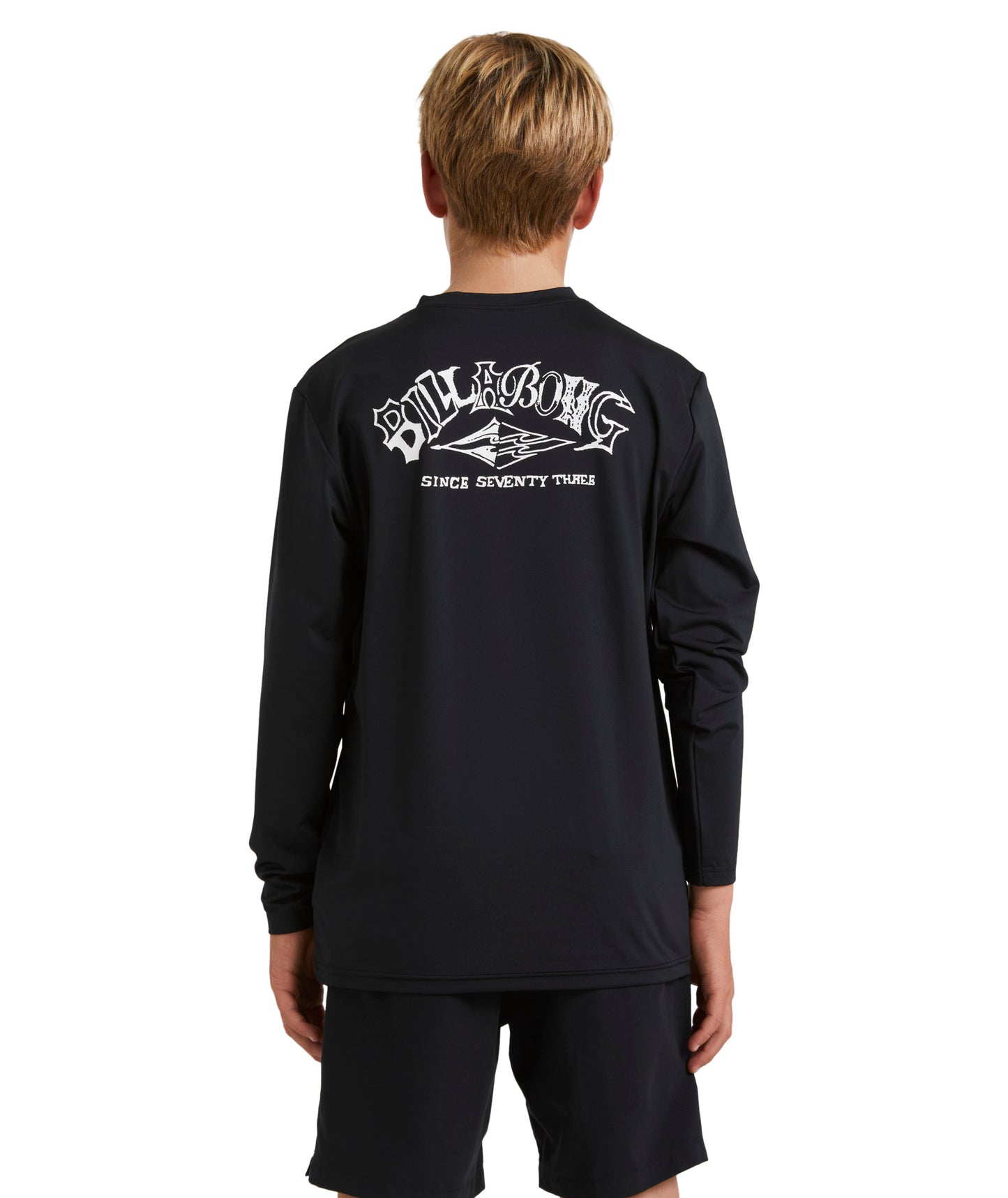 Billabong Boys Ransom LF LS Rashguard - Black