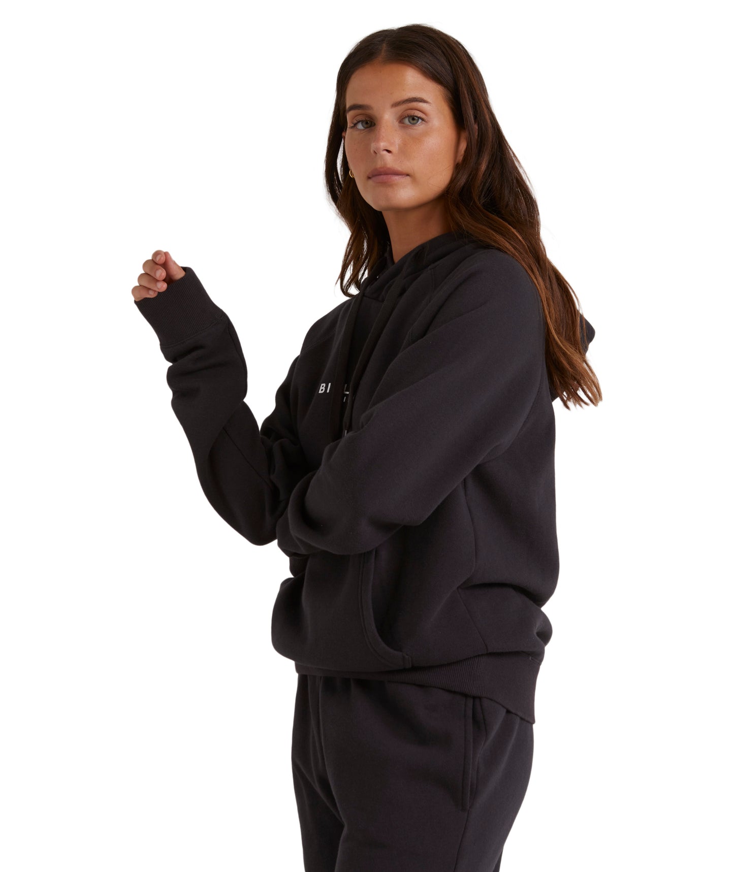 Billabong Society Pop Hood - Black Sands