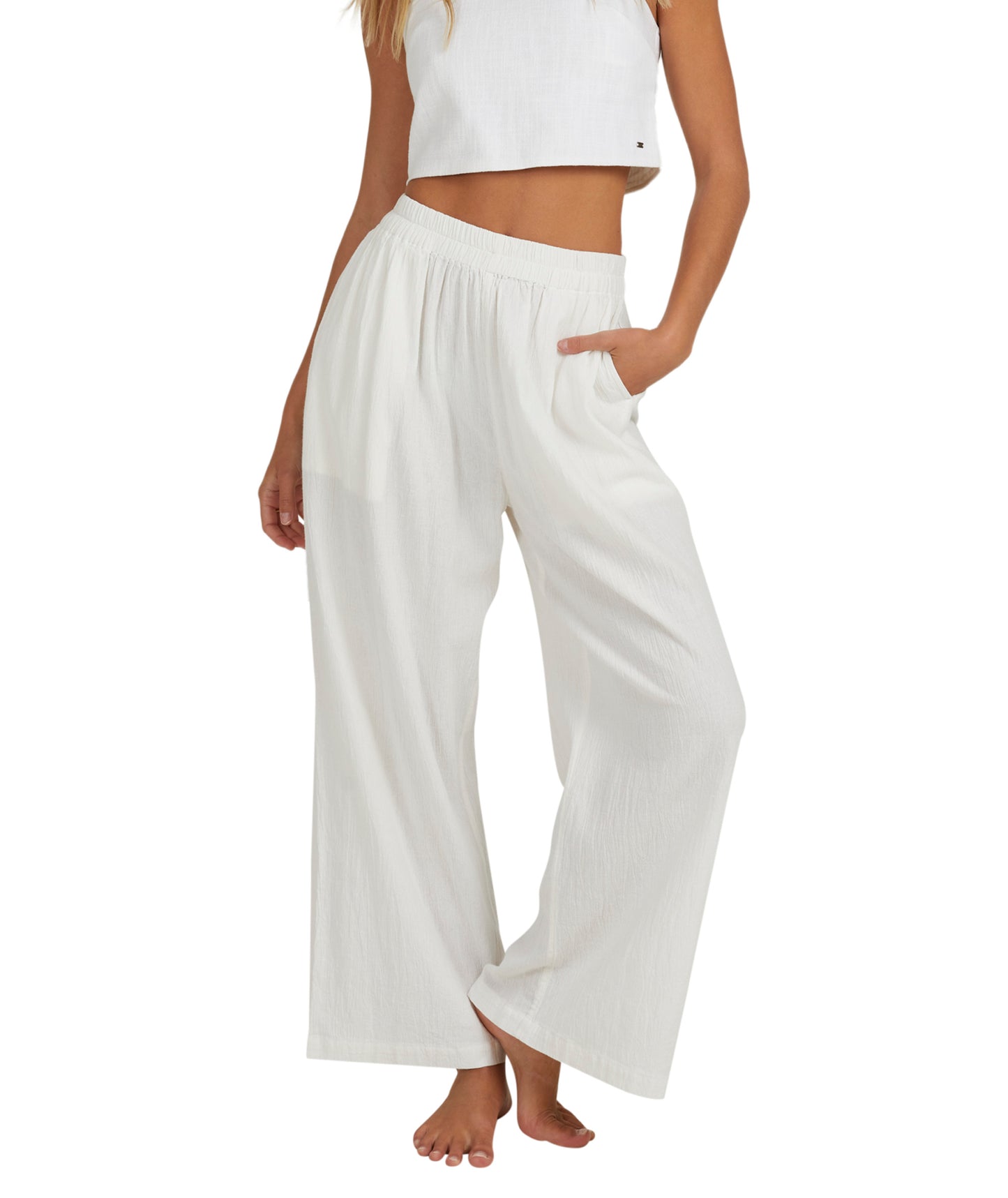 Billabong Follow Me Pant - White