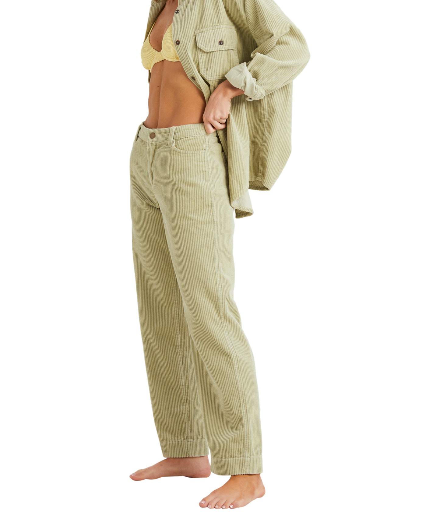 Billabong Groove On Pant - Light Avocado