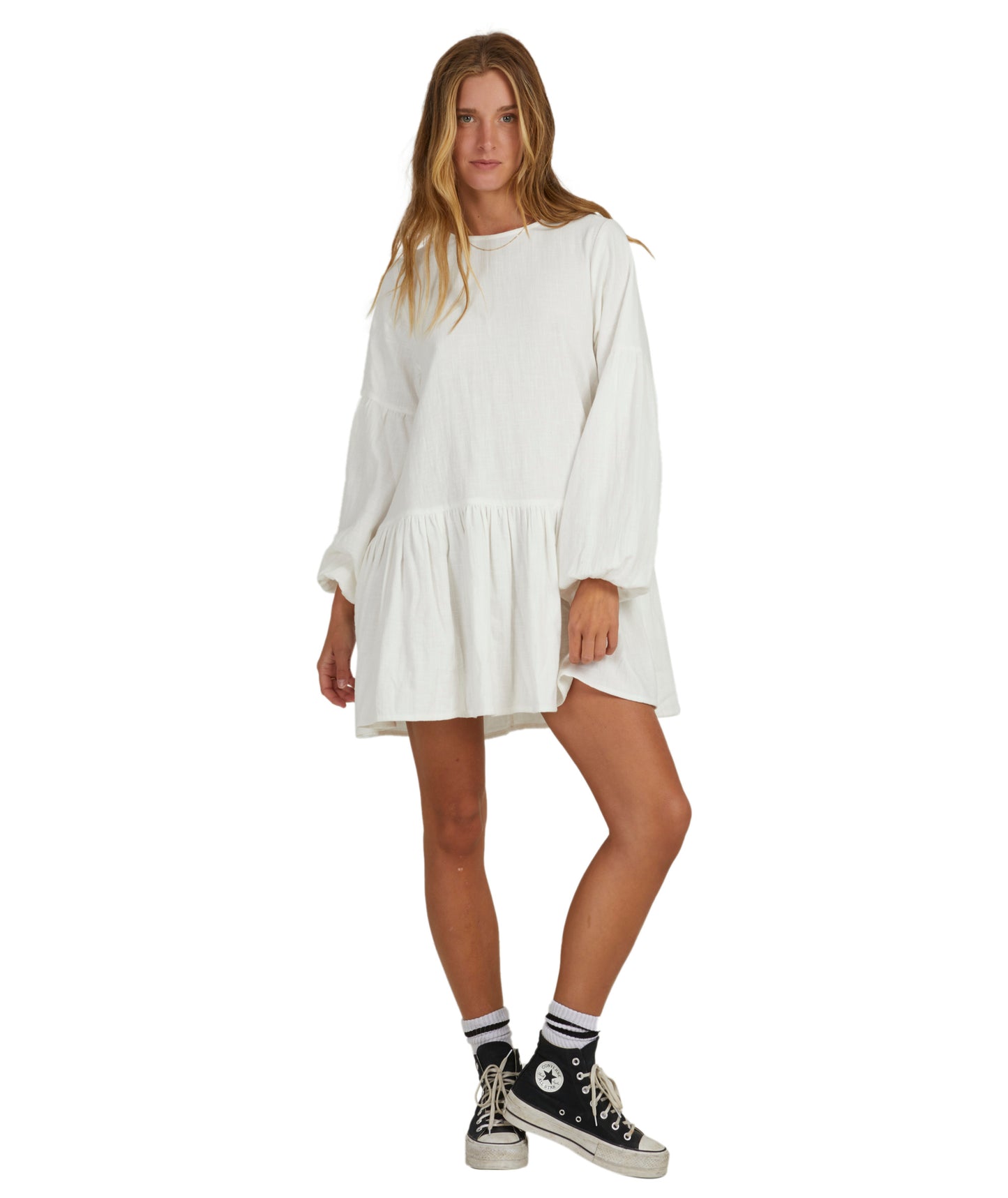 Billabong Wishes Dress - Salt Crystal