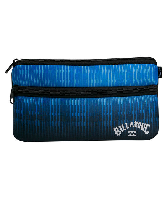 Billabong Small Pencil Case - Neon Blue