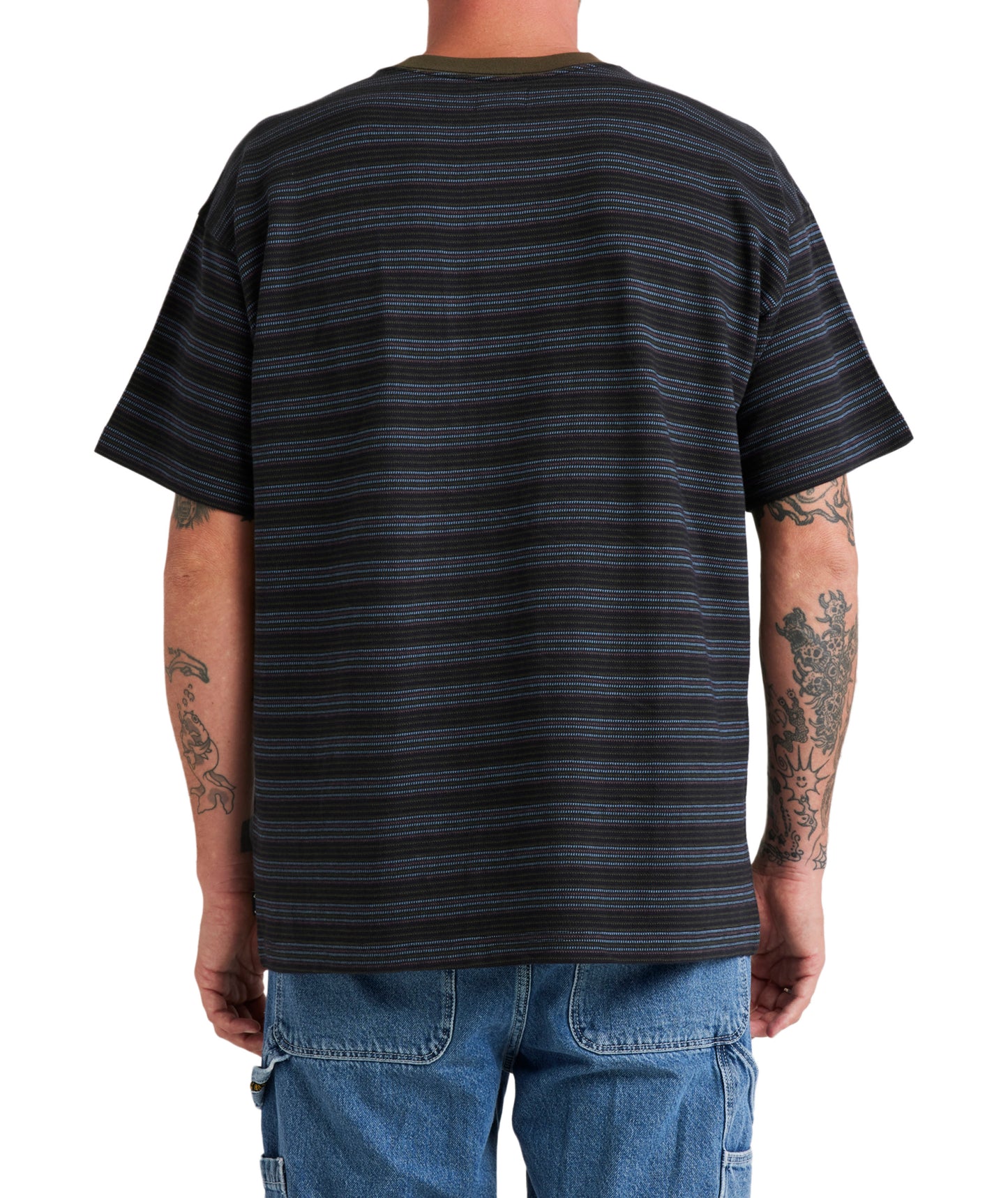 Billabong Absense Stripe Tee - Black