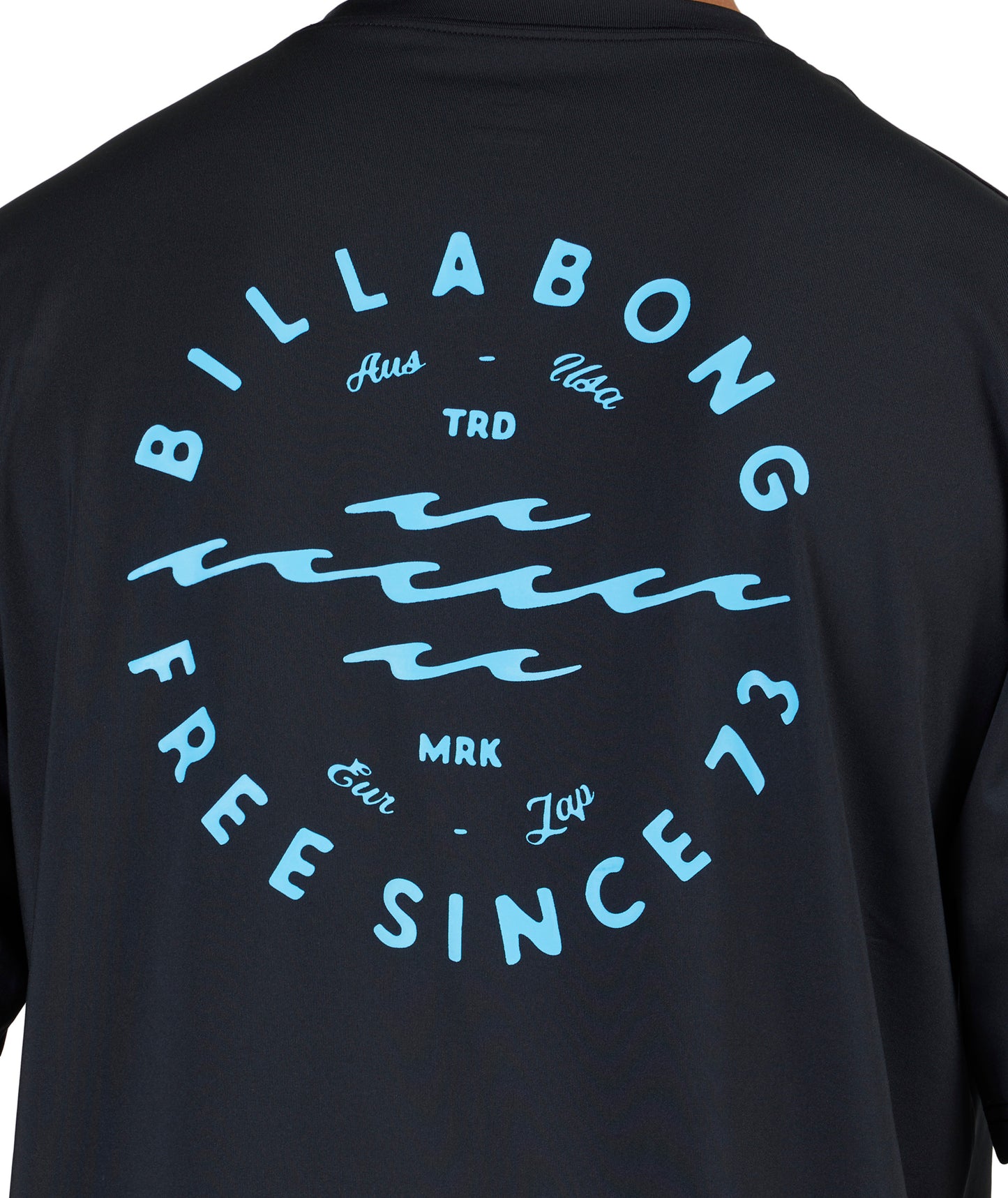 Billabong Big Wave Daz LS SS Rashguard - Black