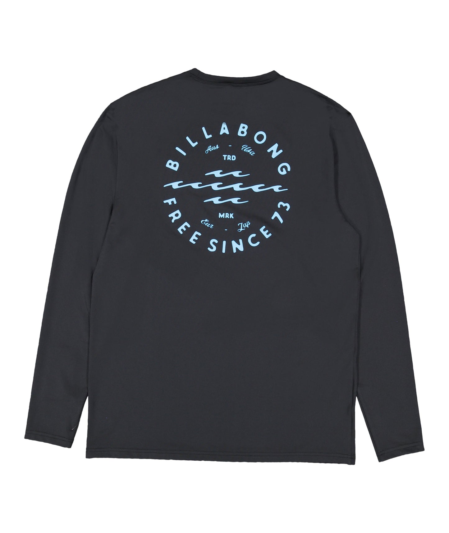 Billabong Big Wave Daz LF LS Rashguard - Black