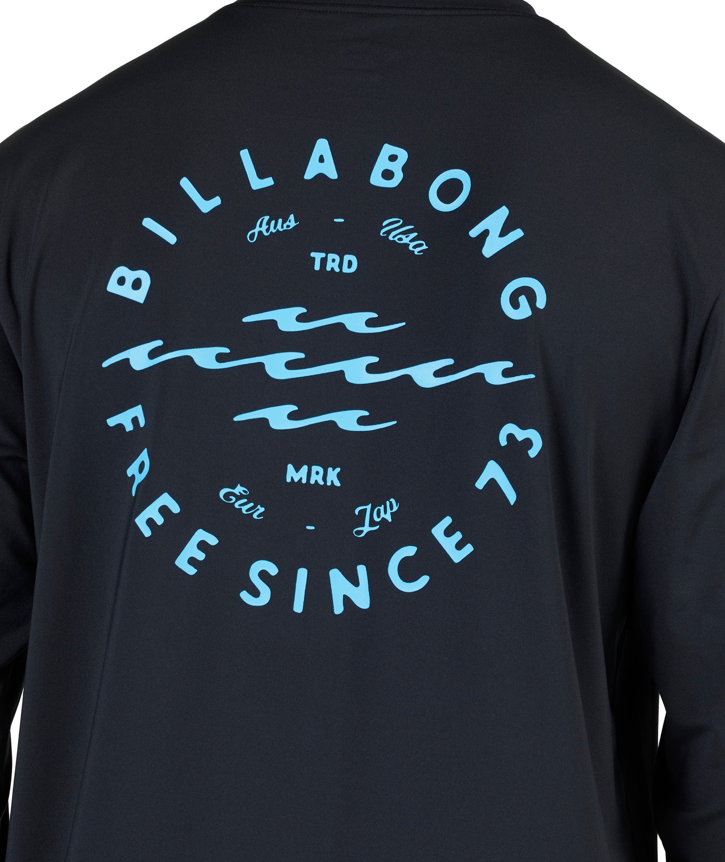 Billabong Big Wave Daz LF LS Rashguard - Black