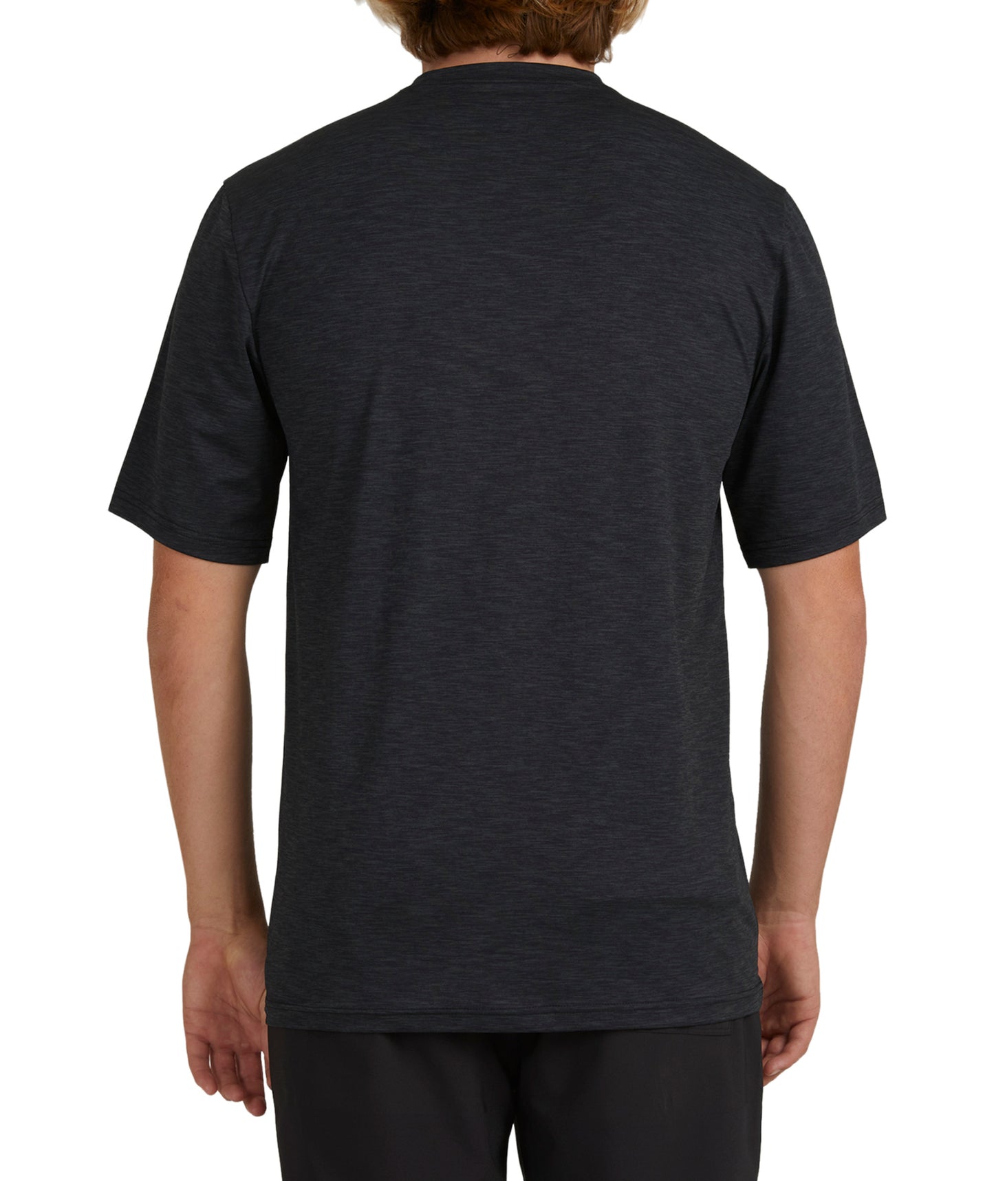 Billabong Shoreline LF SS Surf Tee - Black Heather