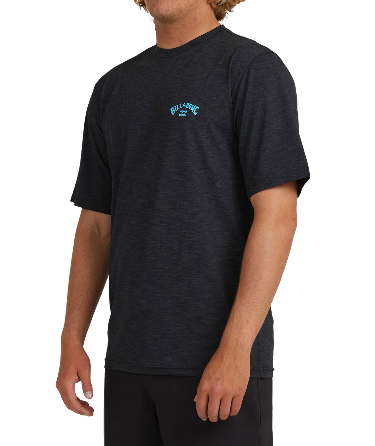 Billabong Shoreline LF SS Surf Tee - Black Heather