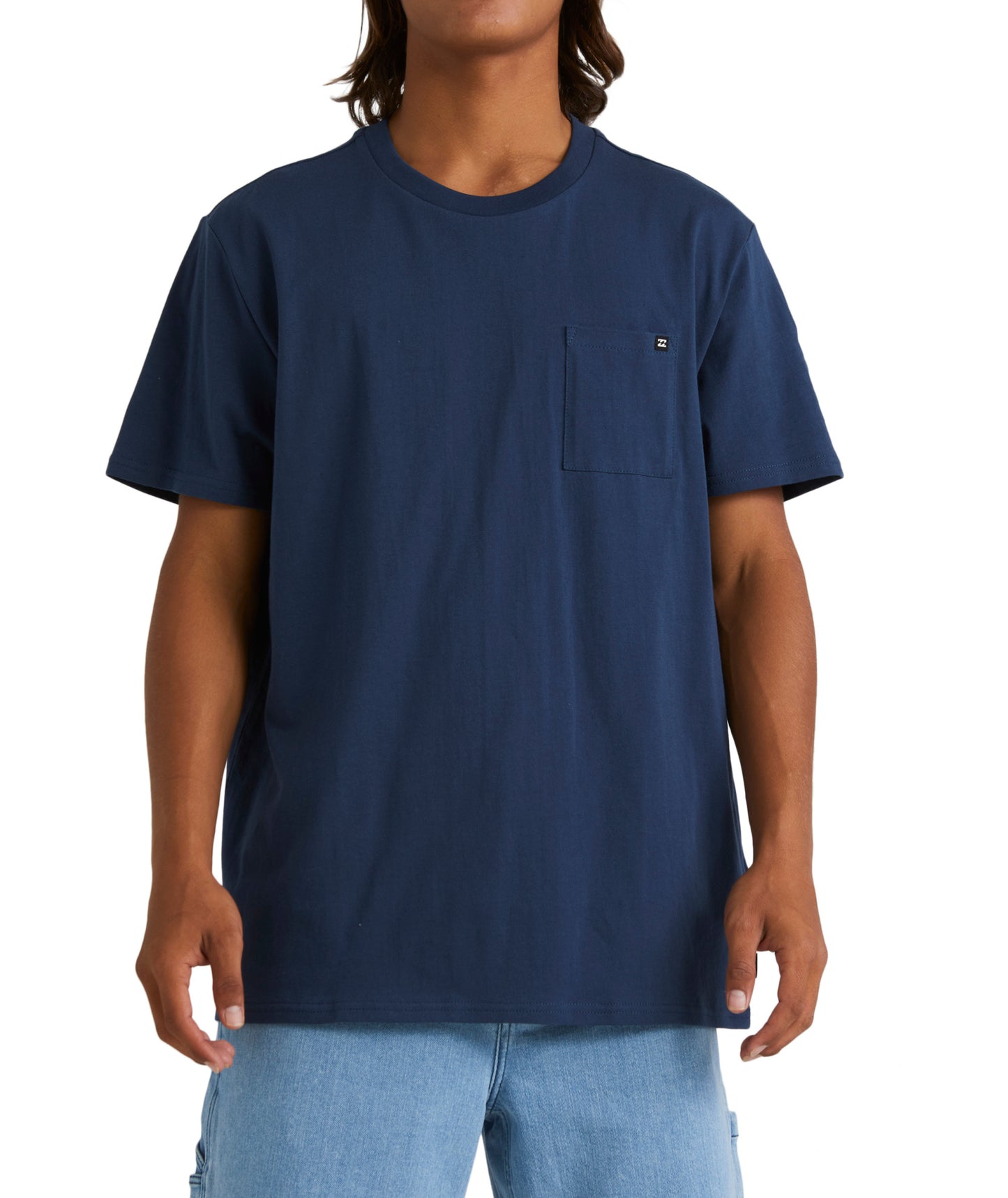 Billabong Premium Pocket Ss - Dark Blue