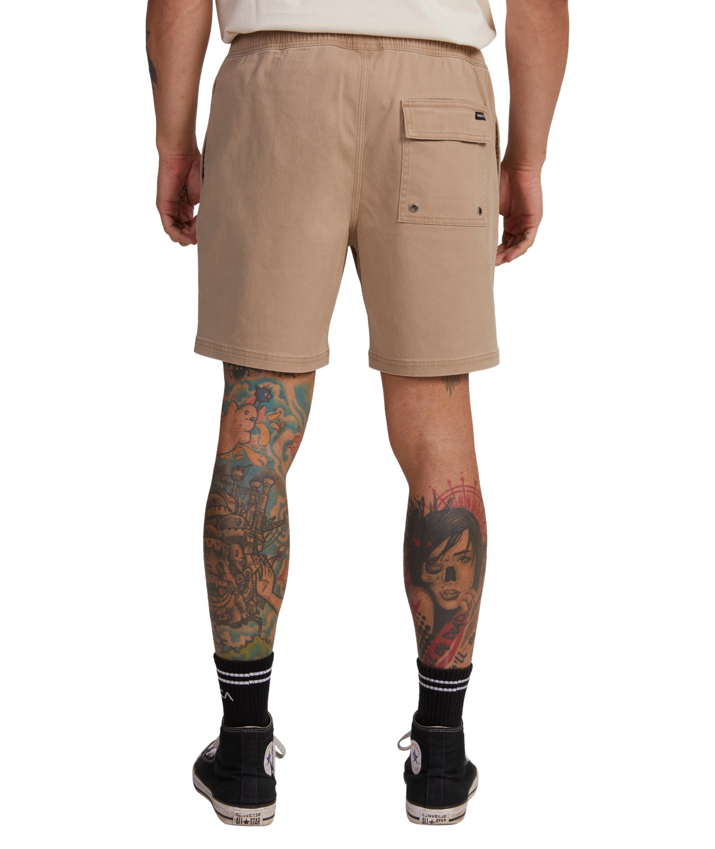 RVCA Escape Elastic Exotica Short - Timber