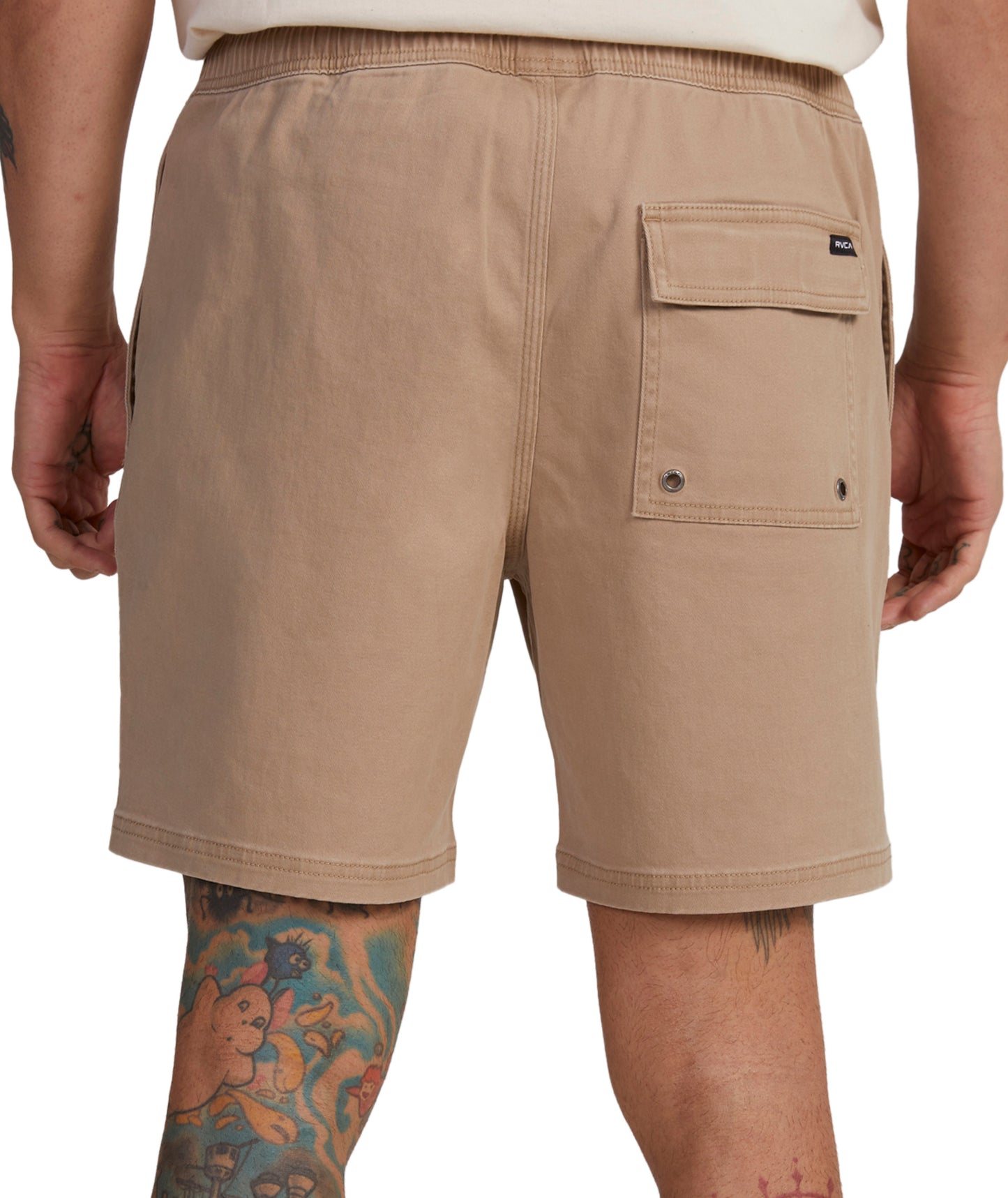 RVCA Escape Elastic Exotica Short - Timber