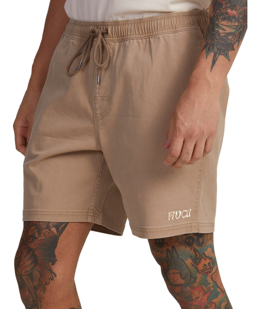 RVCA Escape Elastic Exotica Short - Timber