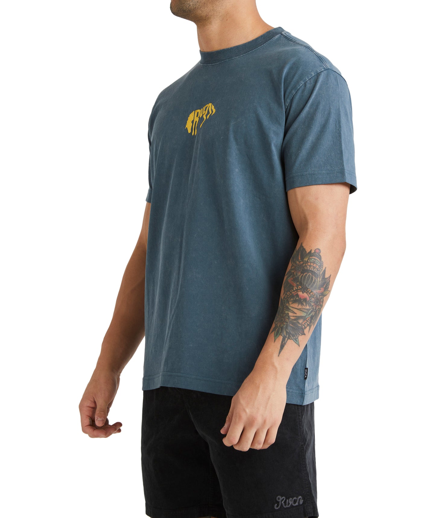 RVCA Buck Tee - Duck Blue