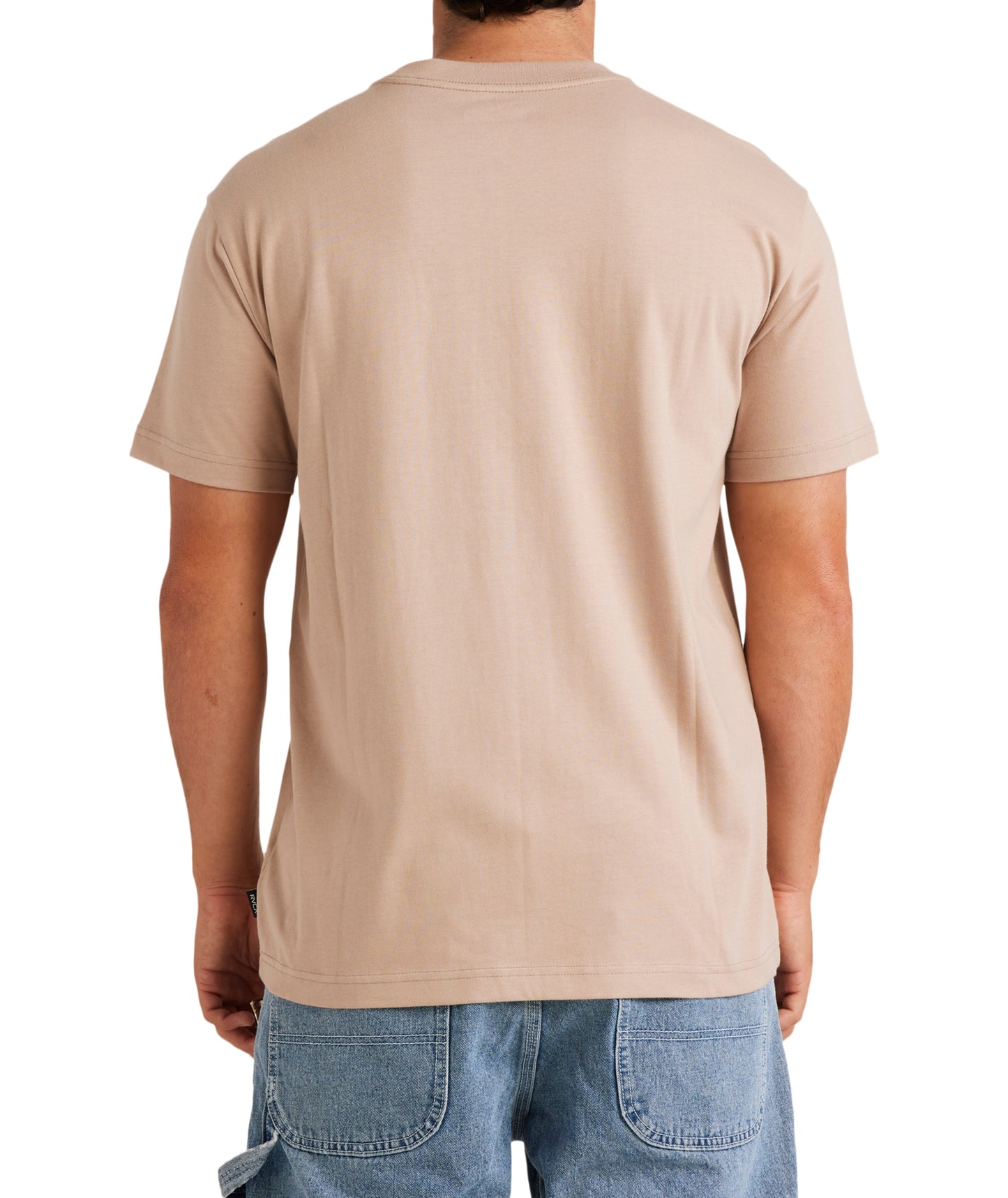 RVCA Bad Cat Tee - Warm Taupe