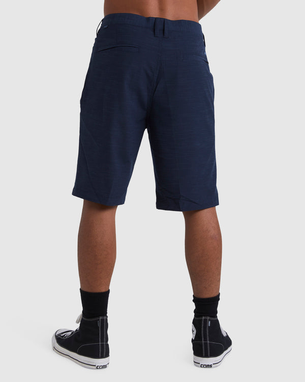 Billabong Crossfire Slub Submersible Shorts 21" - Navy