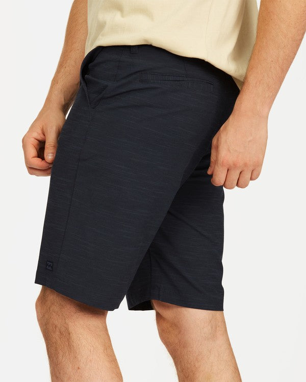 Billabong Crossfire Slub Submersible Shorts 21" - Navy