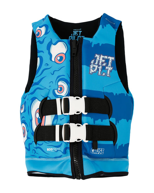 Jetpilot The Cause Boys Youth Neo Life Jacket - Blue