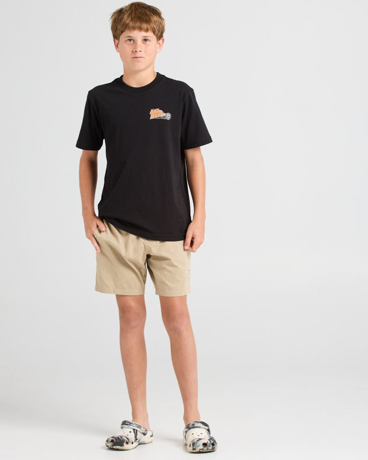 The Mad Hueys Crikey Gang Youth Tee - Black