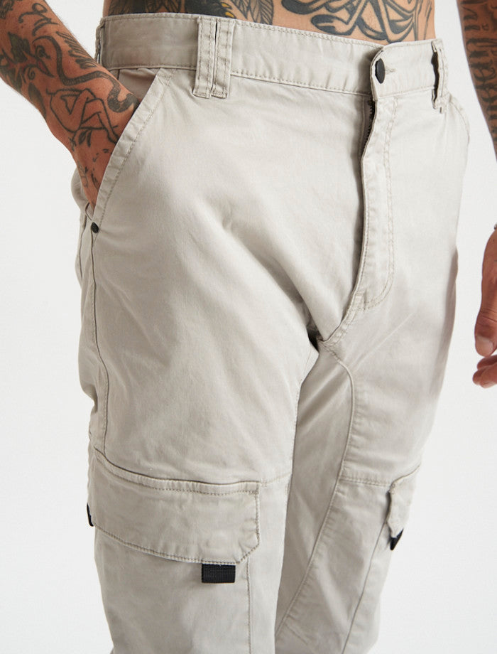 Nena And Pasadena F100 Cargo Jogger - Stone