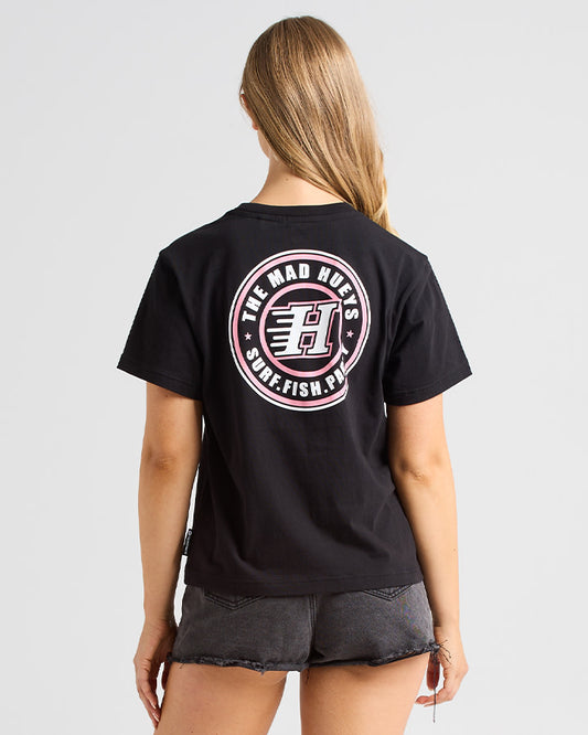 The Mad Hueys H Series Womens Tee - Black