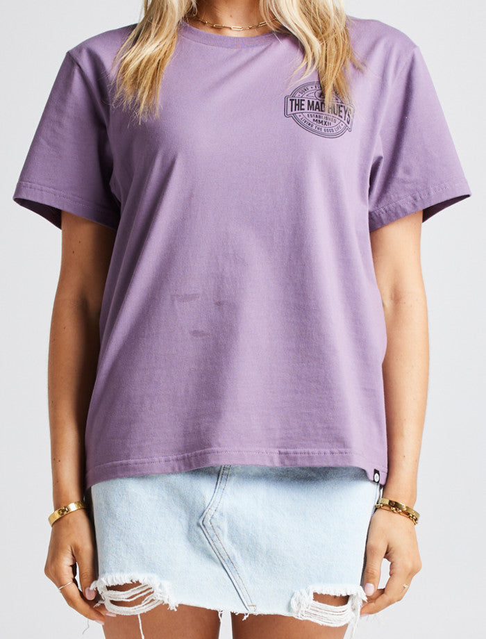 The Mad Hueys, Hueys Life Tee - Grape