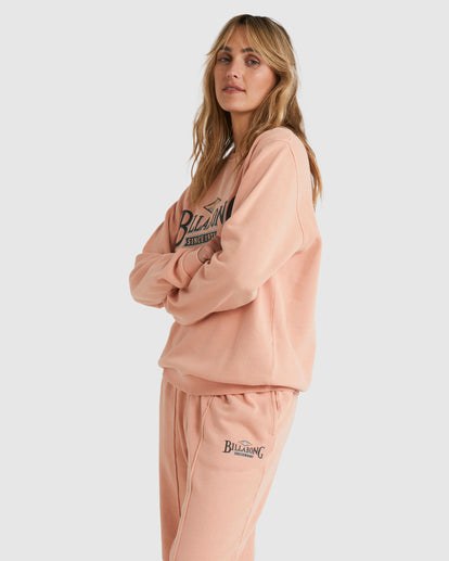 Billabong Surfed Out Fleece - Peach Bloom