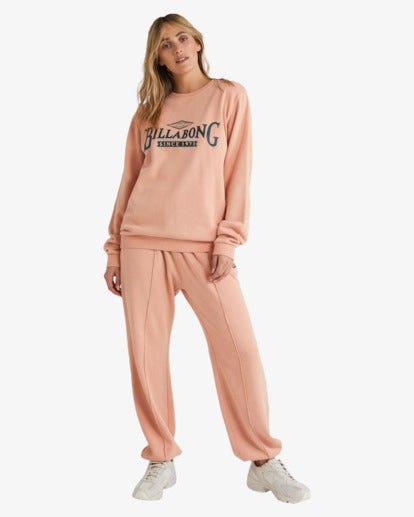 Billabong Surfed Out Fleece - Peach Bloom