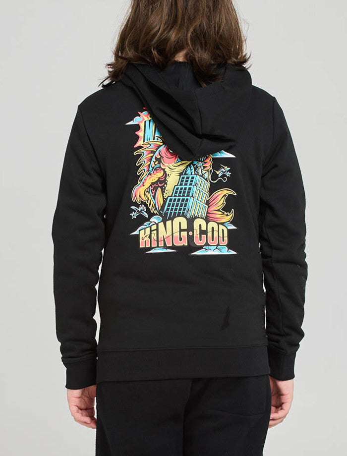 The Mad Hueys King Cod Youth Pullover - Black