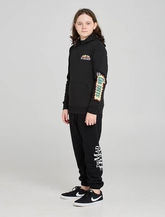 The Mad Hueys King Cod Youth Pullover - Black