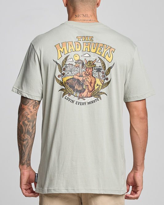 The Mad Hueys Lovin Every Minute Tee - Faded Dust