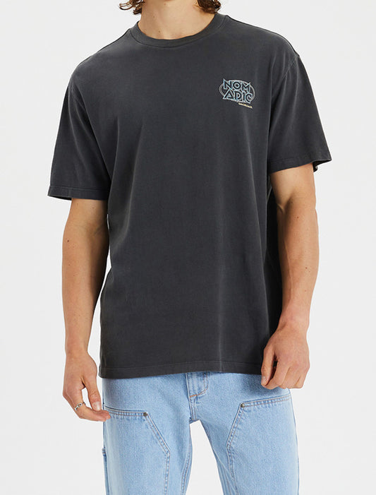 Nomadic Paradise Ottoman Relaxed Tee - Pigment Asphalt