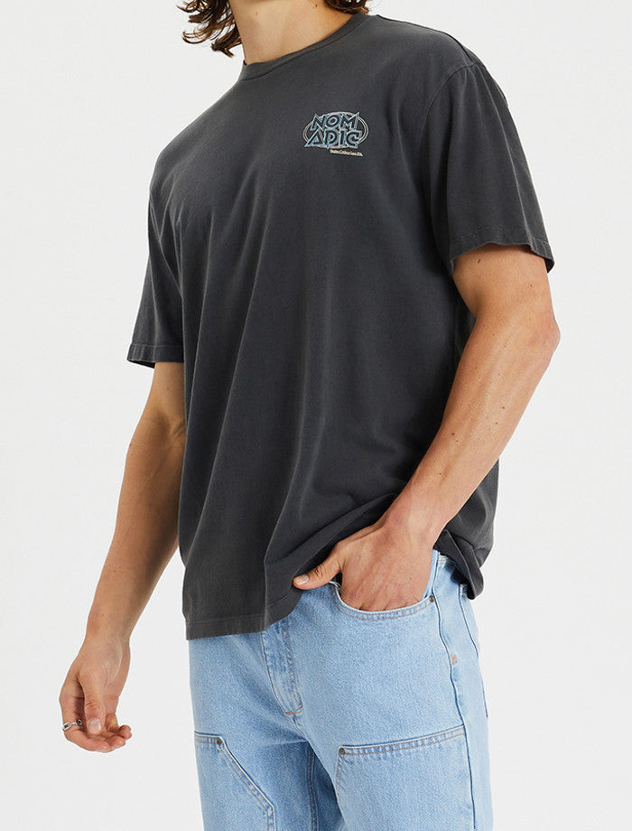 Nomadic Paradise Ottoman Relaxed Tee - Pigment Asphalt